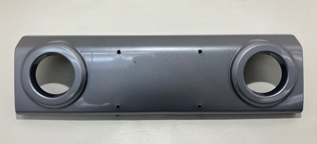 IMG_8104__24780.1714682349.jpg 2007-2018 Jeep Wrangler JK Sahara Front Bumper Trim Applique / Billet Metallic JK011 - Image 1