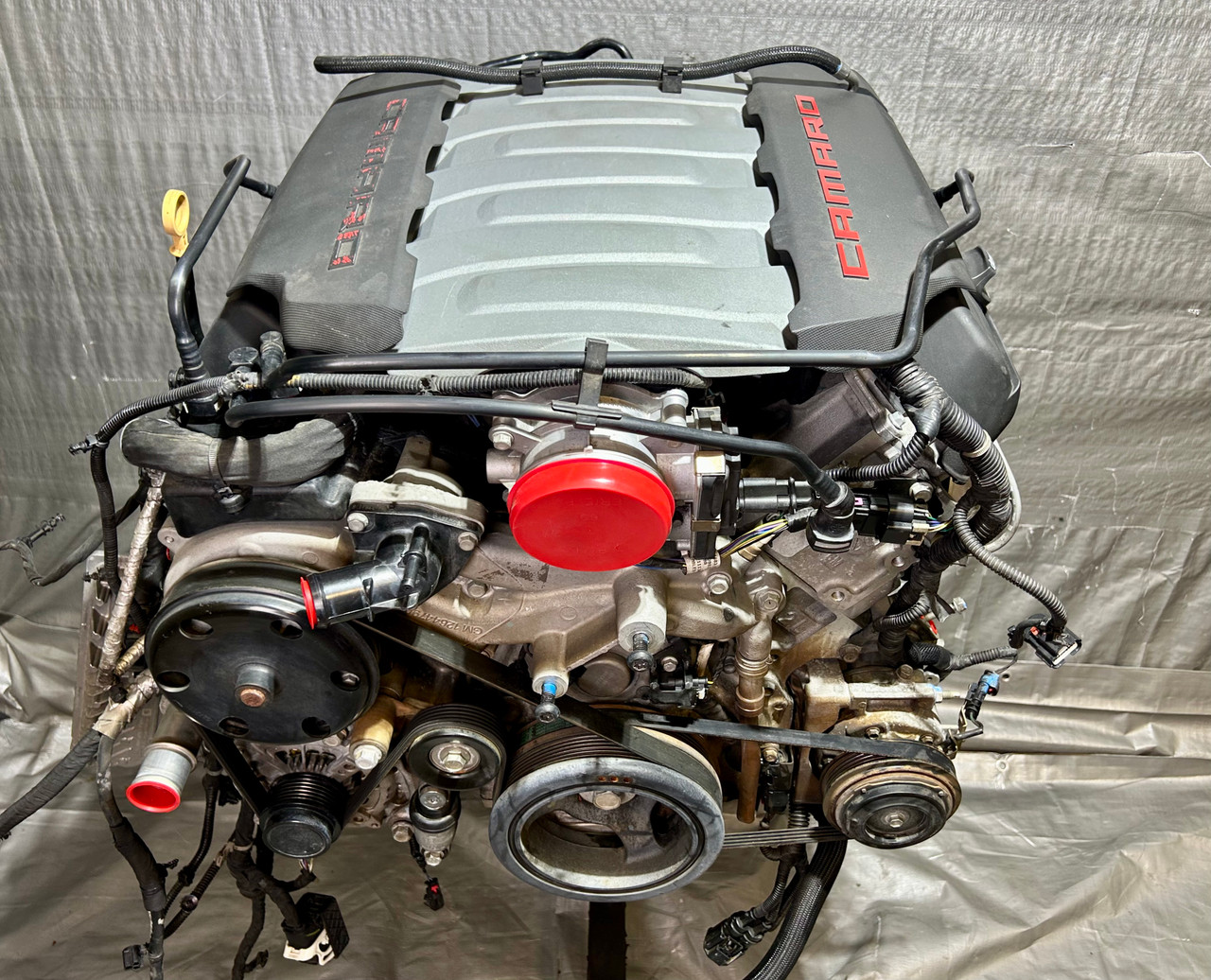 IMG_8105_2__77080.1777313374.jpg 2016-2021 Chevrolet Camaro SS 6.2l LT1 Engine Long Block / 93K CM003 - Image 1