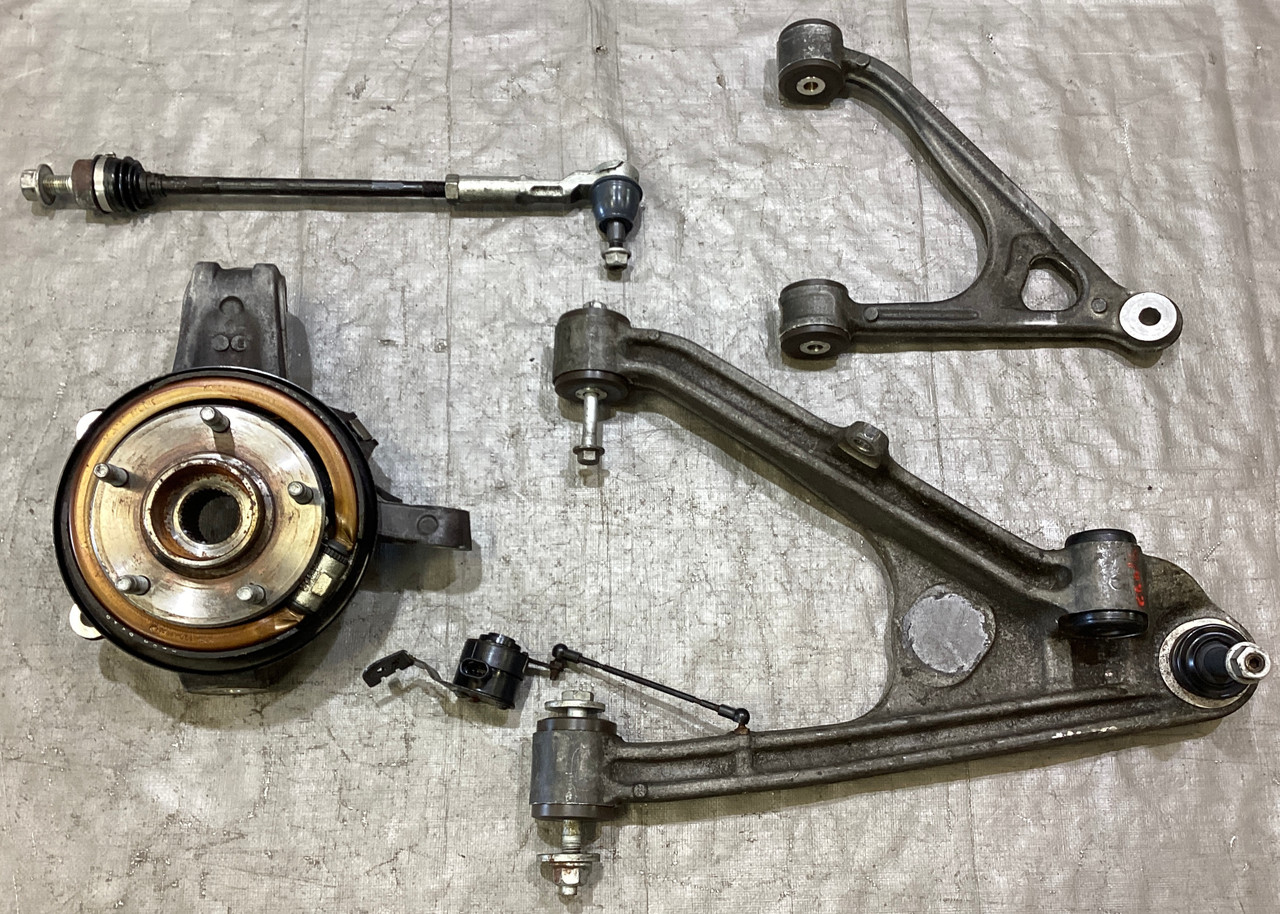 IMG_8130__21399.1727117573.jpg 2006-2013 Chevrolet Corvette C6 Grand Sport / Z06 Driver Rear Hub w/ Control Arms / 10K C6016 - Image 1