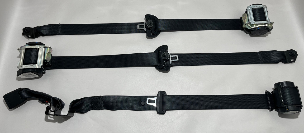 IMG_8637__71159.1775237581.jpg 2022-2023 Ford Maverick OEM Rear Seat Belt Set / SRS / Pretensioners / MV005 - Image 1