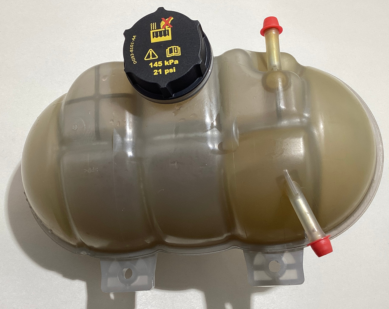 IMG_9100__51284.1731528031.jpg 2015-2020 Ford Mustang S550 Coolant Expansion Tank Reservoir / OEM / 35K FM011 - Image 1