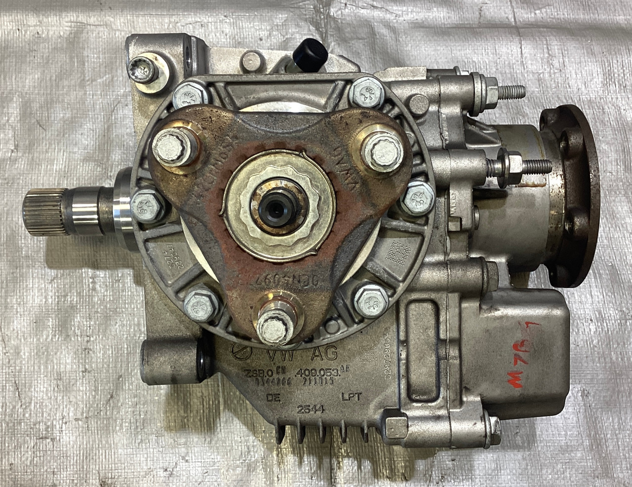 IMG_9220__48288.1742239335.jpg 2015-2019 Volkswagen MK7 Golf R Front Differential Transfer Case Assembly / Automatic / 121K M7R09 - Image 1