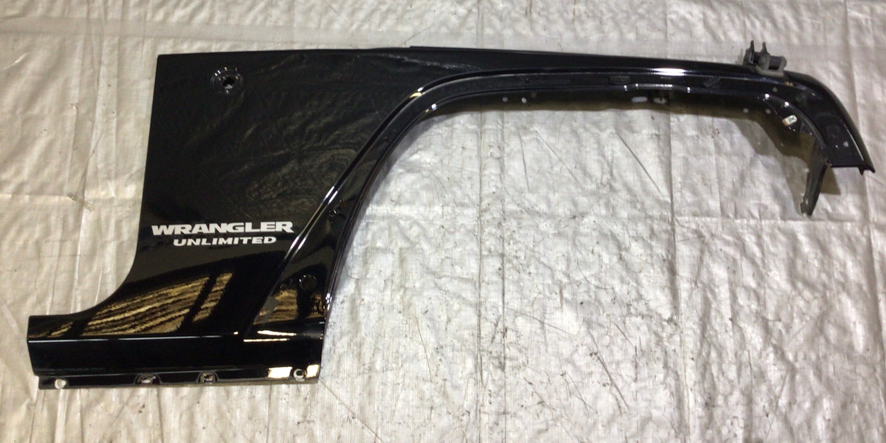 IMG_9277__11944.1697212688.jpg 2007-2018 Jeep Wrangler JK Passenger Side Fender Apron Panel / Black JK009 - Image 1