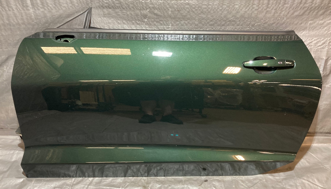 IMG_9391__56873.1753281813.jpg 2016-2024 Chevrolet Camaro Driver Door Assembly / Rally Green Metallic CM001 - Image 1