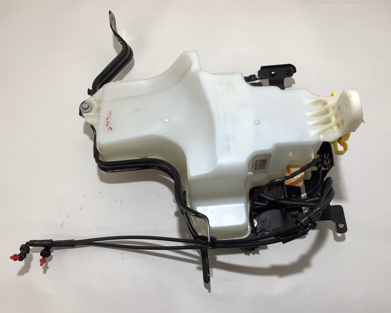 IMG_9907__54626.1693590923.jpg 2018-2023 Jeep Wrangler JL OEM Windshield Washer Reservoir w/ Bracket / JL005 - Image 1