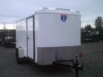 6x12 Victory Enclosed Cargo Trailer – Steel/Aluminum Frame, Ramp Door