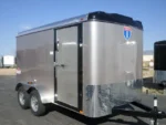6x12 Victory Enclosed Cargo Trailer – Steel/Aluminum Frame, Ramp Door