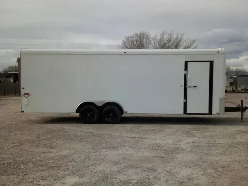 102 X 24 Victory Enclosed Car Carrier Trailer - Image 2