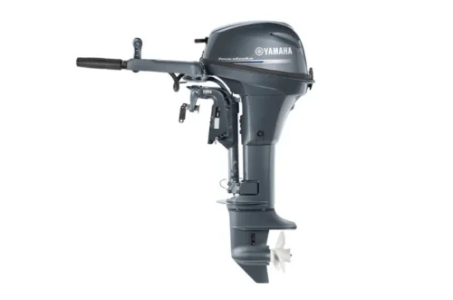 Yamaha 9.9 HP Outboard Motor — Manual Start, Tiller Control - Image 2