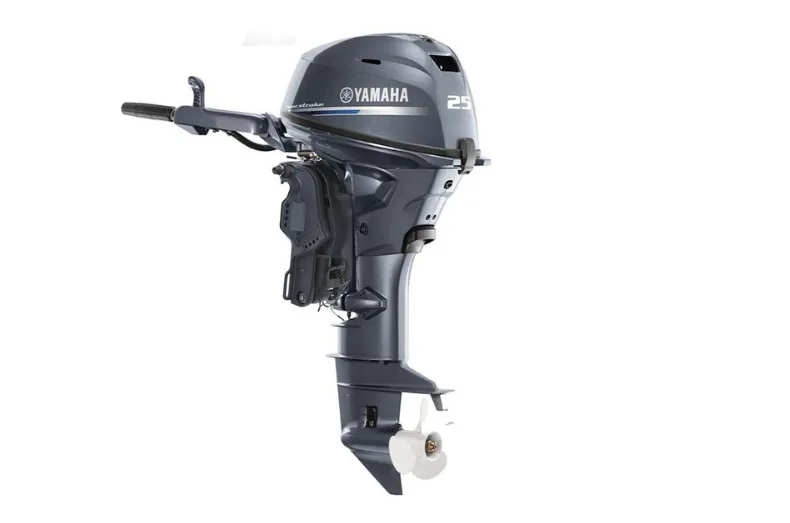 c3de72c7c9d7bc8208ce233a31fbffa8 Yamaha 25 HP Outboard Motor — Power Trim & Tilt, Electric & Manual Start, Tiller Control - Image 1