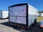 2025 Sun Coast 8' x 18' Landscape Enclosed Trailer | 12,000 lb GVWR, Ramp Door, Triple Tube Tongue – White - Image 4
