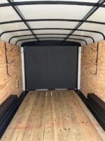 2026 Hook & Line 8.5 x 16 Enclosed Cargo Trailer | 9,990 lb GVWR | Black Blackout Package, Ramp Door - Image 3