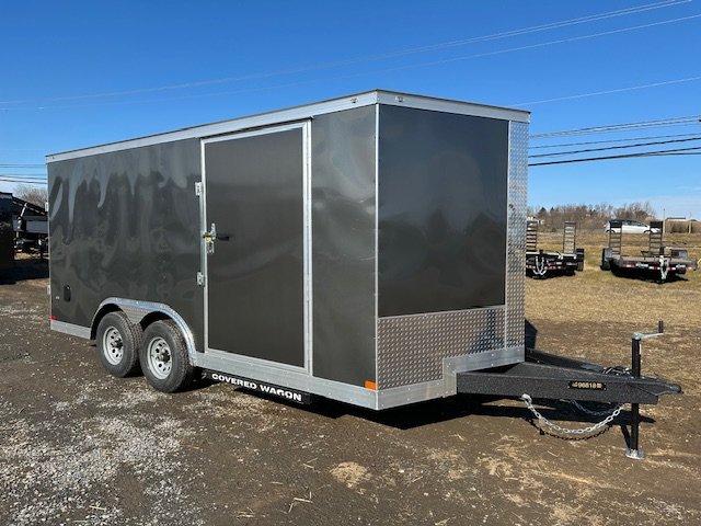 covered-wagon-85x16-enclosed-car-trailer-10k-gvwr.jpg Covered Wagon 8.5×16 Enclosed Car Trailer — 10K GVWR - Image 1
