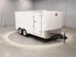 7 x 16 Carry-On Enclosed Cargo Trailer | Dual-Axle, Weatherproof, Lockable Storage