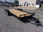 Carry-On 7x18 Car Hauler Trailer – 7,000 lb GVWR, Steel Frame, Slide-Out Ramps