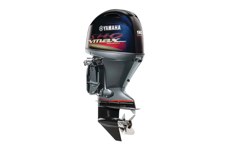 eefbbfd274375a08dd5227e94828ac45 Yamaha 90 HP V MAX SHO Outboard Motor — Power Trim & Tilt, Electric Start, Remote Mechanical Control - Image 1