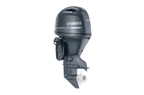 Yamaha 75 HP Outboard Motor — Power Trim & Tilt, Electric Start, Remote Mechanical Control - Image 4