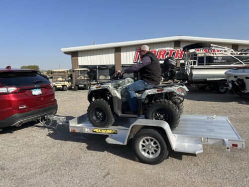 2026 Aluma 5410 Tilt Aluminum Utility Trailer - Image 3