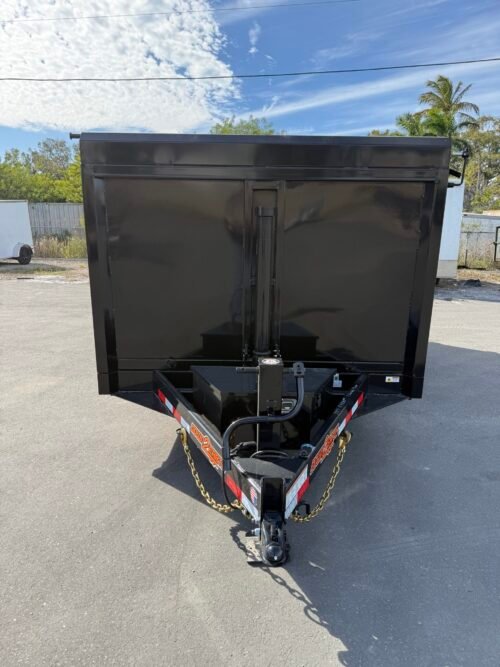 2026 DOWN2EARTH 7X14X4 TANDEM AXLE STEEL DUMP TRAILER 14K - Image 2