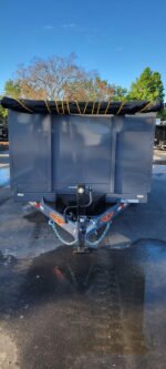 Down to earth d2e 7x14x4 grey dump trailer - Image 3