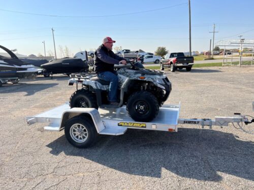 2026 Aluma 5410 Tilt Aluminum Utility Trailer - Image 4