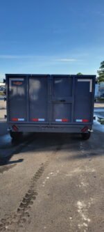 Down to earth d2e 7x14x4 grey dump trailer - Image 2