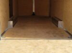 8.5' x 20' Aluminum Car Hauler Enclosed Trailer | Tandem Axle, 7000 lb GVWR, Rear Ramp Door & Escape Door – Gray/Silver - Image 2