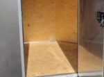 8.5' x 20' Aluminum Car Hauler Enclosed Trailer | Tandem Axle, 7000 lb GVWR, Rear Ramp Door & Escape Door – Gray/Silver - Image 3