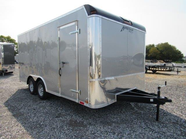 homesteader-85-x-16-enclosed-car-trailer-torsion-axles.jpg Homesteader 8.5 x 16 Enclosed Car Trailer – Torsion Axles - Image 1
