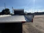 2026 Futura 7' x 20' Aluminum Lowering Car Trailer | 7000 lb GVWR, Winch, Aluminum Wheels – Silver - Image 2