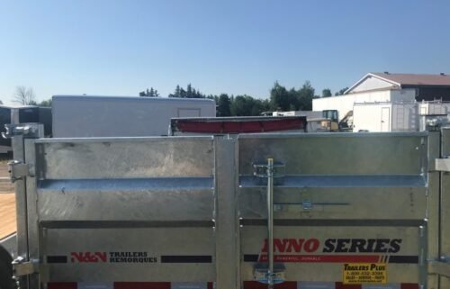 2023 N&N 5 Ton 6’X12′ Galvanized Dump Trailer - Image 2