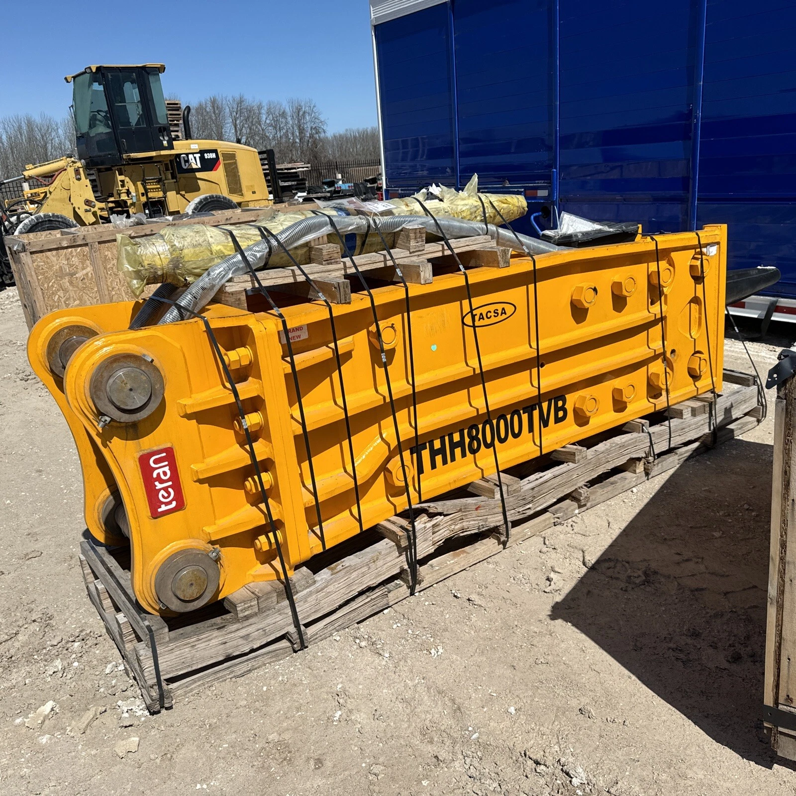 s-l1600-31.webp Cat 365 374 Hydraulic Hammer Concrete Breaker Teran THH8000 110mm 120mm Pin New - Image 1