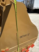 Cat 365 Excavator 72 Inch Tooth Bucket New Caterpillar 110 120 Mm Pin - Image 2