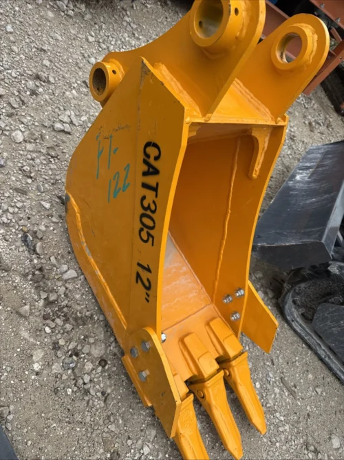 Cat 305 12 Inch Tooth Bucket 45 Mm Pin Mini Excavator New Caterpillar - Image 2