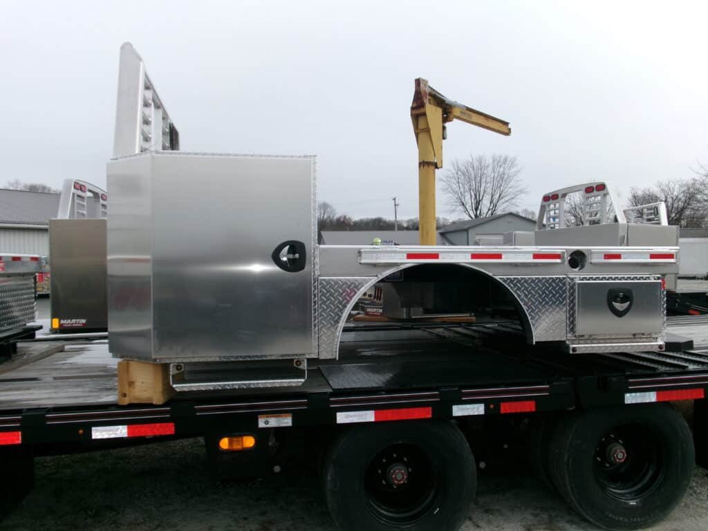 KODAK Digital Still Camera Zimmerman 94″x 114″ Ranchmaster Aluminum Truck Body Stock #410891 – Spencer Trailers - Image 1