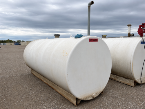 2,000 Gallon Skid Mounted Steel Bulk Fuel Storage Tank - Image 4