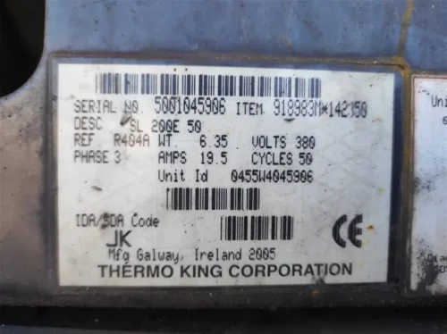 Thermo King SL-100e Trailer Refrigeration Unit - Image 8
